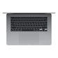 Apple MacBook Air 15" (M2, 8C CPU, 10C GPU, 2023) 8 ГБ, 256 ГБ SSD, Space Gray (MQKP3) - фото 1