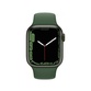 Watch Series 7, 41 мм, корпус из алюминия зеленого цвета, спортивный ремешок «зелёный клевер» - фото 1