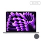 Apple MacBook Air 13" (M3, 8C CPU, 10C GPU, 2024) 16 ГБ, 512 ГБ SSD, Space Gray (MXCR3) - фото