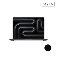 Apple MacBook Pro 14" (M3 Pro 11C CPU, 2023) 18 ГБ, SSD 512 ГБ, космический чёрный