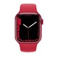 Watch Series 7, 45 мм, корпус из алюминия красного цвета, спортивный ремешок (PRODUCT)RED (MKN93) - фото 1