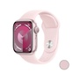 Watch Series 9, 41 мм корпус из алюминия цвета «Pink», спортивный ремешок «Pink» - фото