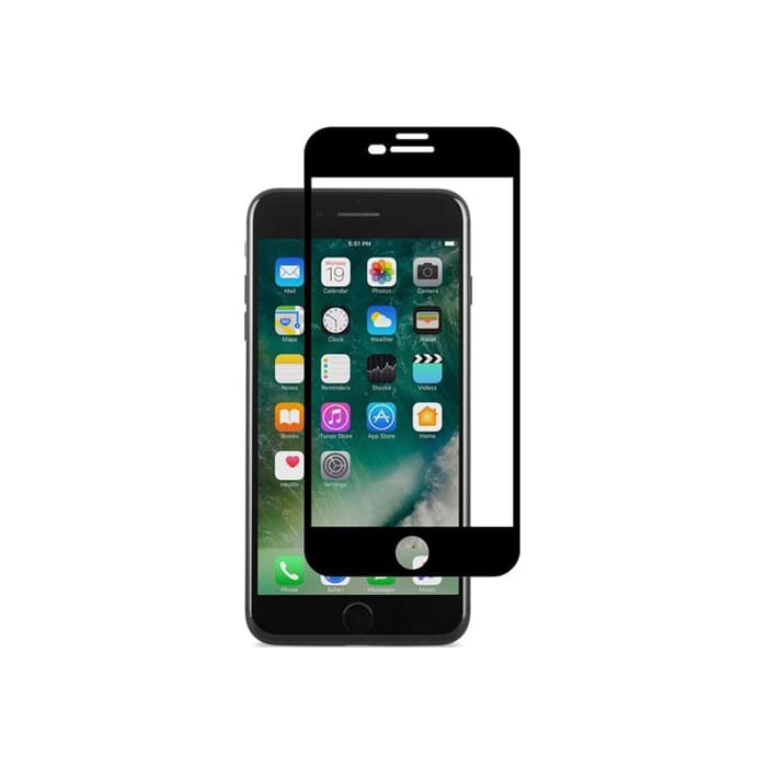 Защитное стекло для iPhone 7 Plus/8 Plus Moshi IonGlass Black (Glossy)