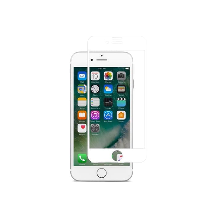 Защитная плёнка для iPhone 7 Plus/8 Plus Moshi iVisor AG White (Matte)