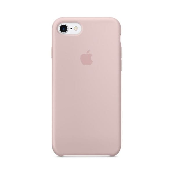 Силиконовый чехол для iPhone 7 / 8 (розовый)