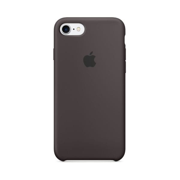 Силиконовый чехол для iPhone 7 / 8 (темное какао)