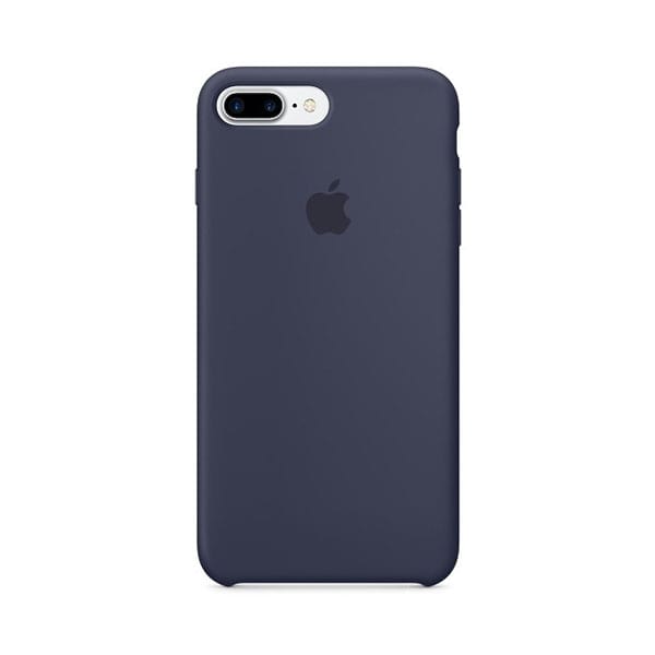 Силиконовый чехол для iPhone 7 Plus / 8 Plus (темно-синий)
