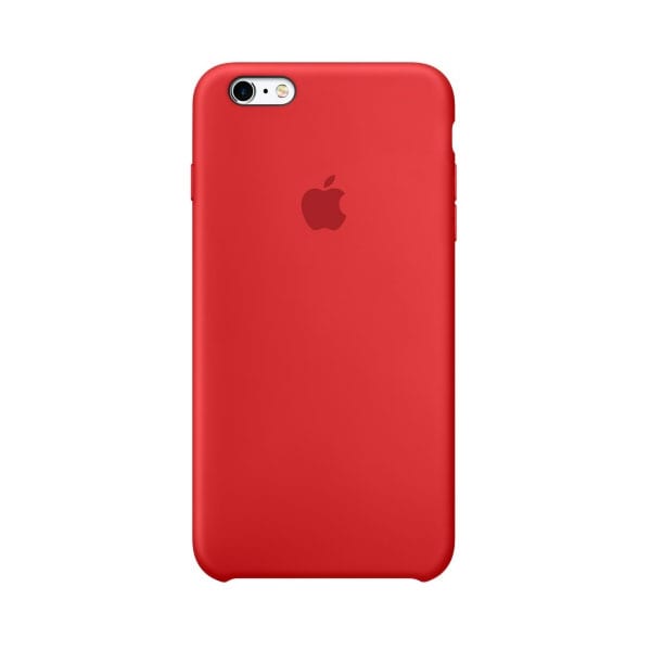 Силиконовый чехол для iPhone 6 / 6S (красный)