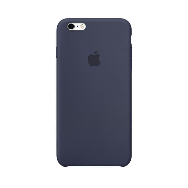 Силиконовый чехол для iPhone 6 Plus / 6S Plus (темно-синий)