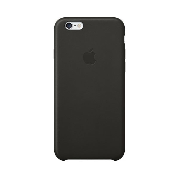 Кожаный чехол для iPhone 6 Plus / 6S Plus (черный)