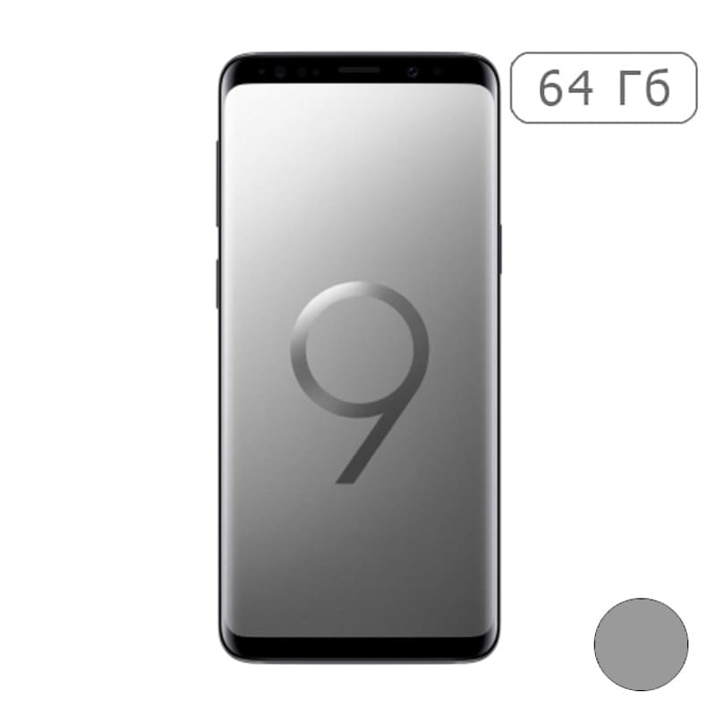 Galaxy S9+ 64Gb SM-G965F Titanium Gray/Титан