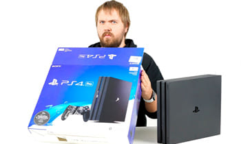 Распаковка PS4 Pro и есть ли смысл брать?